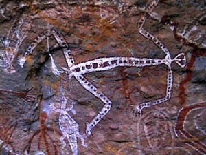 Wandmalerei-der-Aborigines