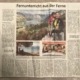 Weltenbummlerin unterrichtet aus der Ferne, Artikel im Münchner Merkur